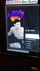 Ce joueur de basket n'a aucun habits dans le jeu NBA 2K18 !! Gros Bug !!