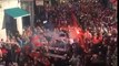 Quand 20000 fans allemands défilent dans les rues de Londres... Match Arsenal - Cologne