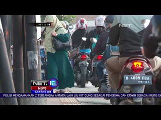Pengendara Motor Kerap Melewati Trotoar - NET12