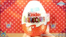 Kinder SURPRISE EGGS Penguins of Madagascar and HELLO KITTY Toy Unwrapping