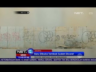Baru Dibuka Tembok Sudah Dicoret - NET12