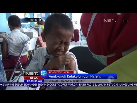 Anak-anak Ketakutan dan Histeris Saat Imunisasi - NET12