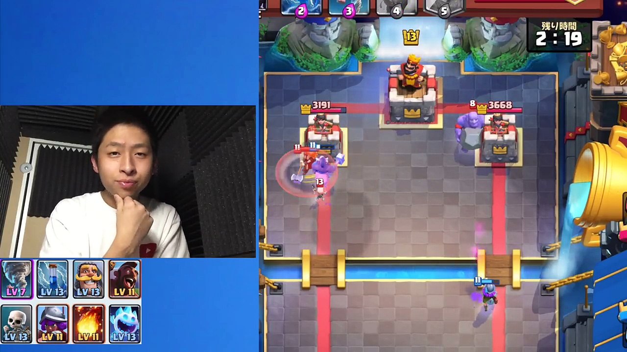 【クラロワ】トロフィー6000に到達した神、現る！これが神様か.