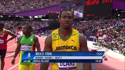 山縣亮太 100m 10.07 ロンドン オリンピック 予選 2012年