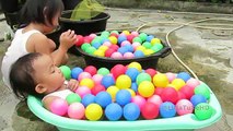 Ball Pit Show for Toddler ❤ Kids Pool Fun Balls ❤ Fin Fun Mermaid Tail - Compilation @Lifi