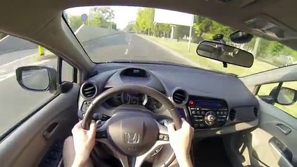 new Honda Insight 1.3 IMA Hybrid POV Test Drive