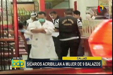 Callao: mujer es asesinada de nueve disparos en su centro de trabajo