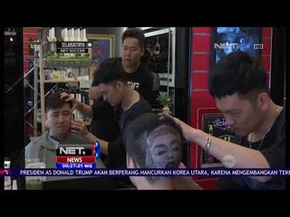 Rambut Diukir Dengan Wajah Selebriti - NET24