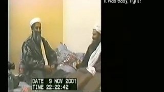 Vidéo de revendication du 11 septembre par Ben Laden 2