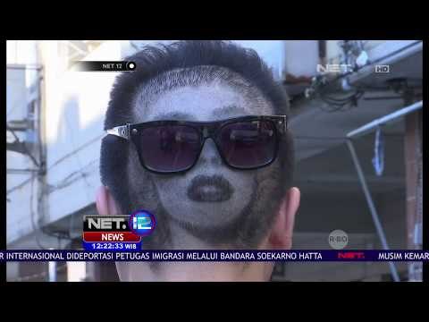 Tren Baru, Melukis Wajah Tokoh Terkenal pada Rambut - NET12