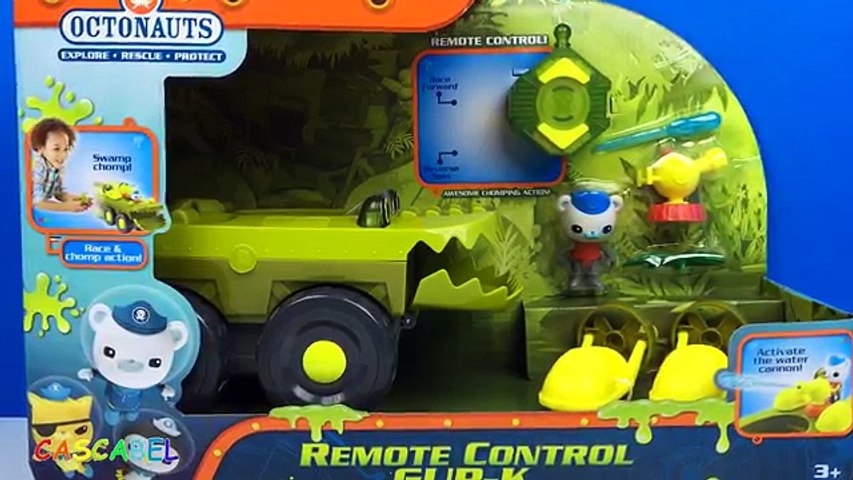 LOS OCTONAUTAS OCTONAUTS CAPITAN POLO VEHICULO GUP K CON MANDO REMOTE CONTROL GUP K FISHER PRICE