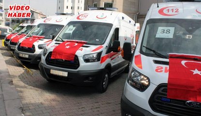 (15 Eylül 2017) SAĞLIK BAKANLIĞI’NDAN İLİMİZE   5 YENİ  AMBULANS…
