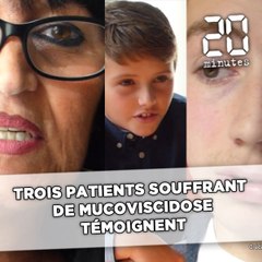 Trois patients souffrant de mucoviscidose témoignent