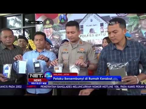 Pelaku Penipuan Berkedok Investasi Menyerahkan Diri - NET24