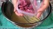 How to make SAKURA Chiffon cake 桜のシフォンケーキ レシピ