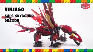 Construire Ensemble Vitesse non officiel Kinggame Le dragon de dragon de Ninjago Kai Lego