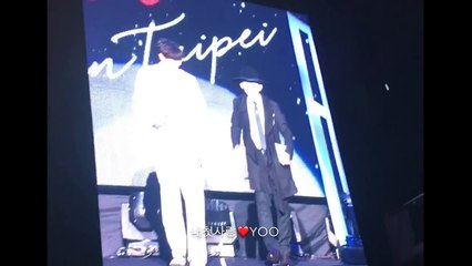 GongYoo孔劉見面會之「鬼怪與陰間使者 重現經典台步」太可愛了～