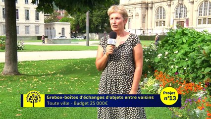 Budget Participatif - Grebox boîtes d'échange d'objets entre voisins