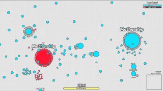 IMMORTAL ARENA CLOSER VS MOTHERSHIP! Sprayer On All New Diep.io Updated Mode