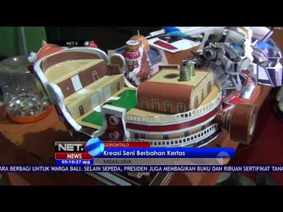Kreasi Seni Berbahan Kertas - NET5