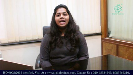 Digital Marketing Courses in Pune - Trainee Feedback