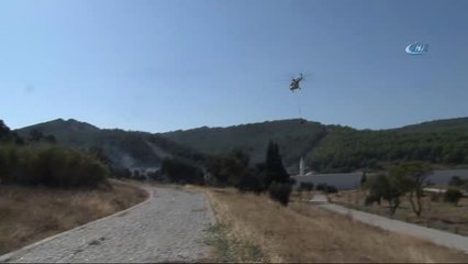 Tarihi Gelibolu Yarımadası'ndaki Yangın Kısmen Kontrol Altına Alındı