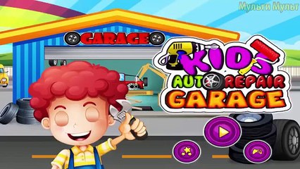 Cars & Truck for Children Truck Repair Mechanic Shop - Evacuator Videos for KIDS