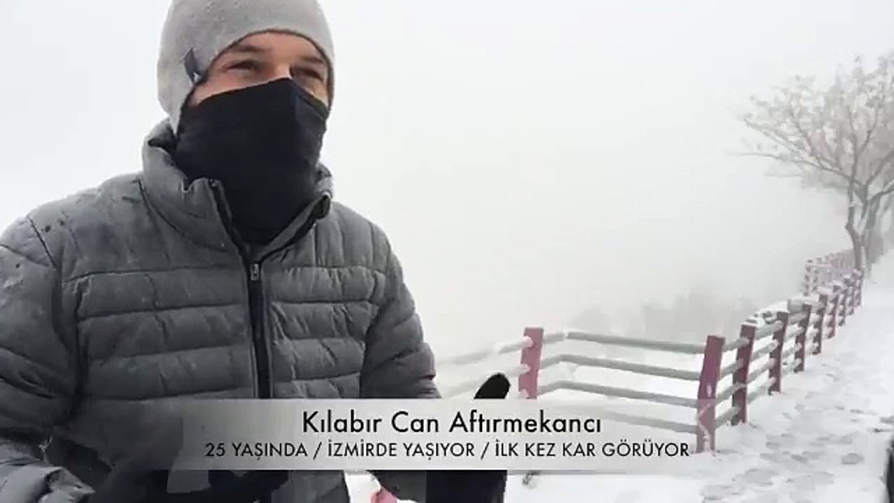 Hayatında İlk Defa Kar Gören Adam