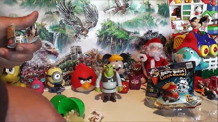 3 Sorpresas De Shrek, Tortugas, Ninja, Angry Birds, Star Wars, Surprise collections