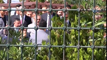 Erdoğan Cuma Namazı Çıkışı