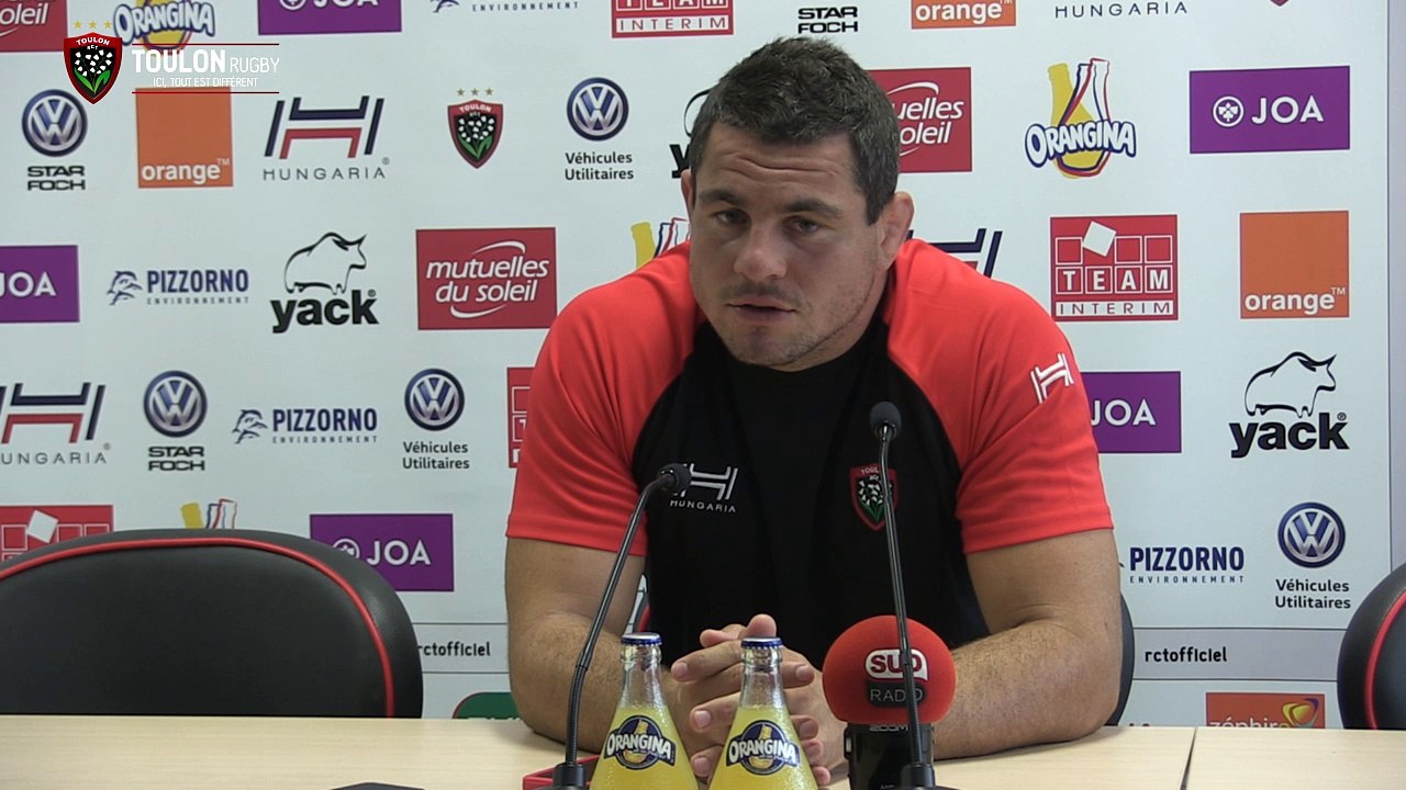 Conférence d'avant-match Montpellier-Toulon J4 TOP14