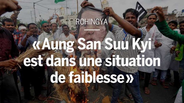 Crise des Rohingya : « Aung San Suu Kyi est dans une situation de faiblesse »