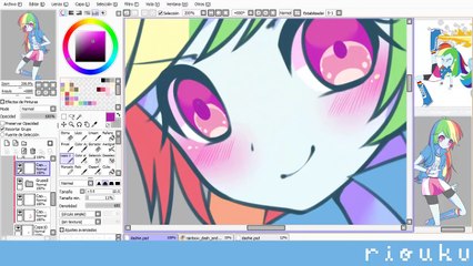 【Speedpaint】Rainbow Dash Equestria Girls