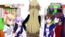 ニューゲーム!! 第2話「これじゃあただのコスプレだにゃー！」NEW GAME!! - 02 PV HD