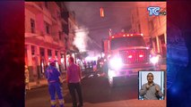Incendio consumió casa rentera en el centro de Guayaquil