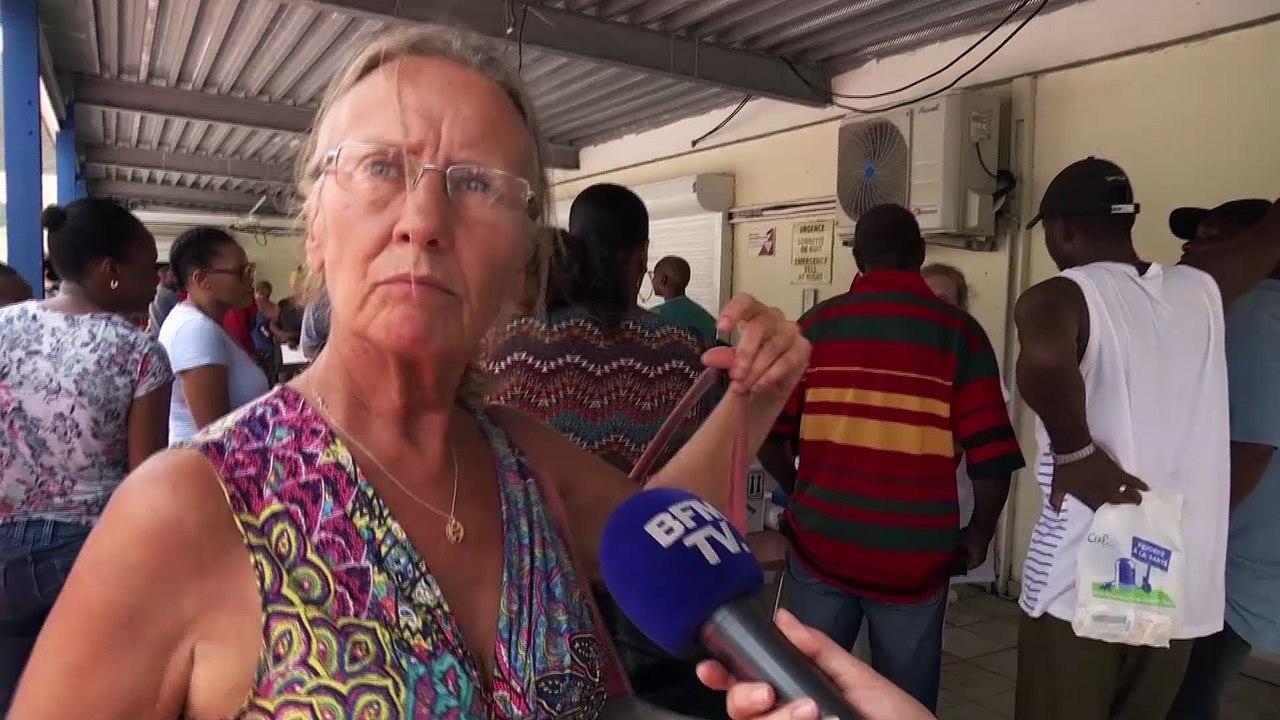 Irma: au centre de soins de Saint-Martin, les files d’attente s’allongent