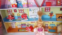 kızlar barbie evi için alışverişte ,Eğlenceli çocuk videosu