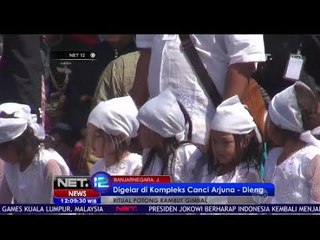 Ritual Potong Rambut Gimbal - NET12