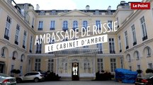 La réplique exacte du cabinet d'ambre exposée à Paris