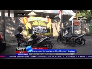 Karangan Bunga Menghiasi Rumah Korban - NET24