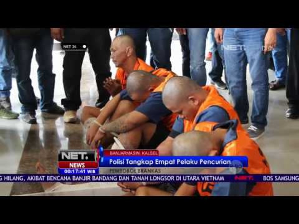 Polisi Tangkap Empat Pelaku Pencurian - NET24