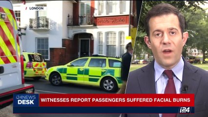 i24NEWS DESK | Timer found on device exploded on London train | Friday, 15th September 2017