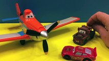 Disney Pixar Dusty Crophopper helps McQueen, Mater and the Kind fly for the first time