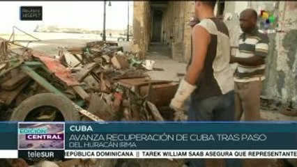 Avanza recuperación de Cuba tras paso del huracán Irma