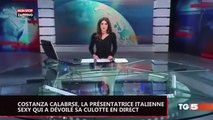 Costanza Calabrese, la présentatrice italienne ultra sexy qui a montré sa culotte en direct (Vidéo)
