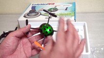 RCヘリ動画レビューWalkera QR Ladybird V2てんとう虫クワッドヘリの初飛行まで