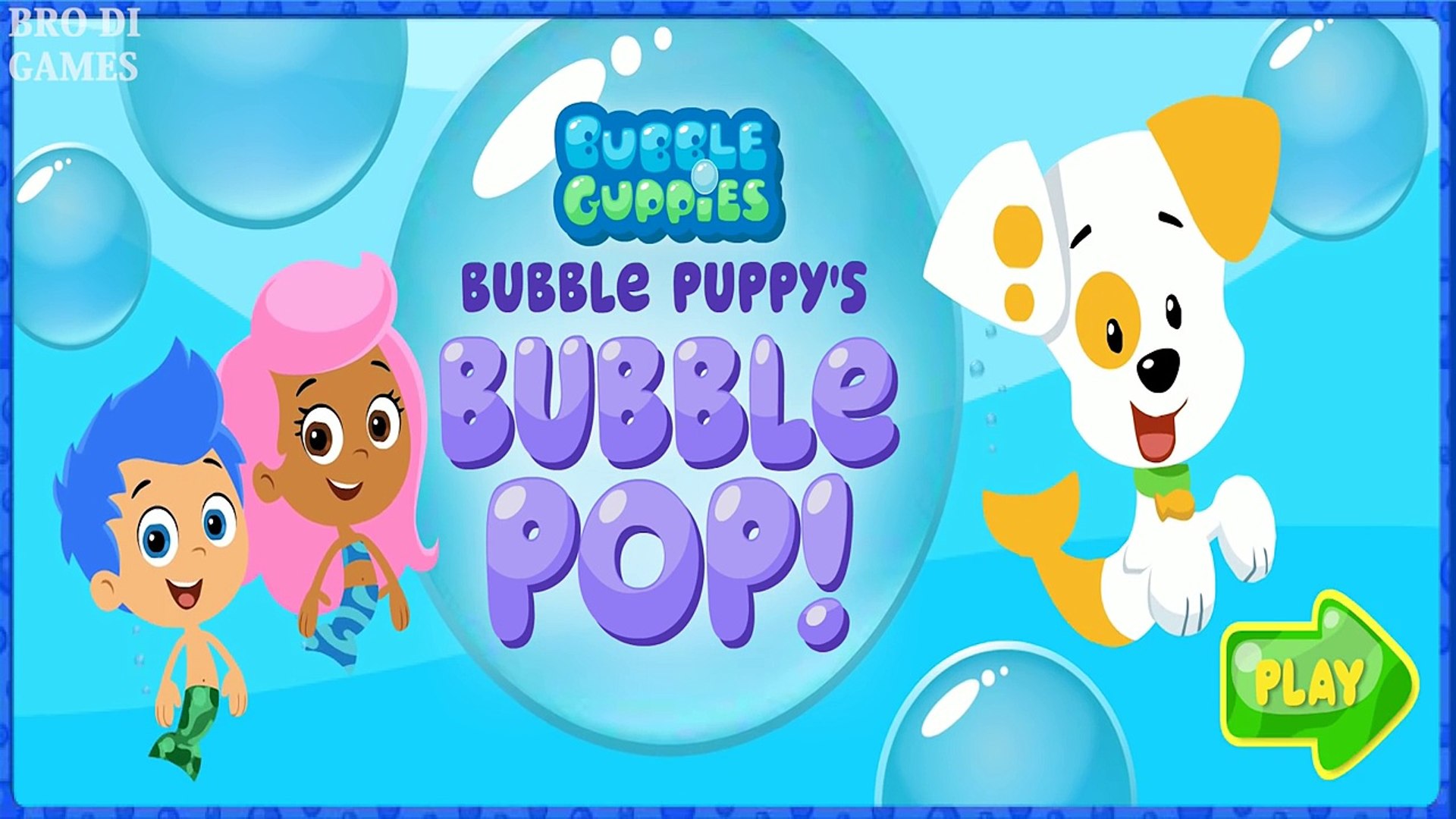 Bubble Guppies Full Full GAMES Episodes about cartoon bubble pop Nick Jr.  videos for kids BRODIGAMES - video Dailymotion