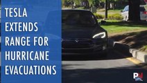 Tesla Extends Range For Hurricane Evacuations