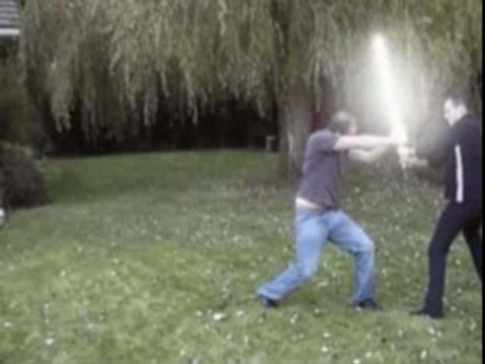 Combat Sabrelaser premier essai