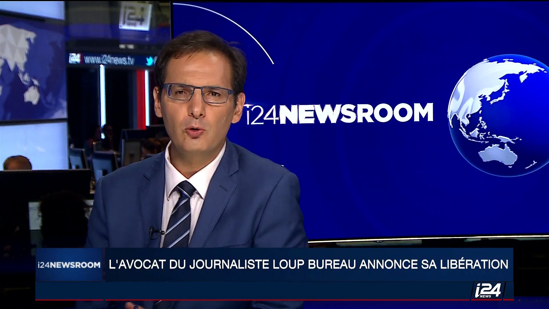 L'avocat du journaliste Loup Bureau annonce sa libération - Vidéo  Dailymotion